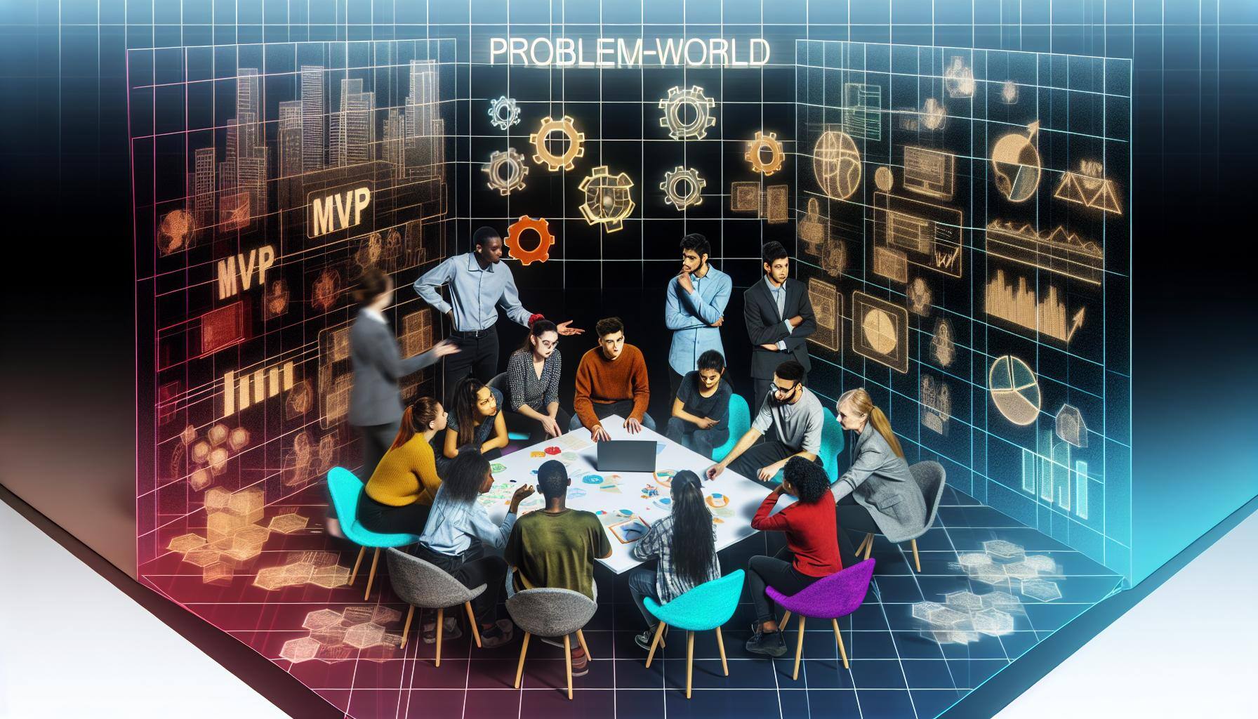 Problem solving for real world problems with MVP